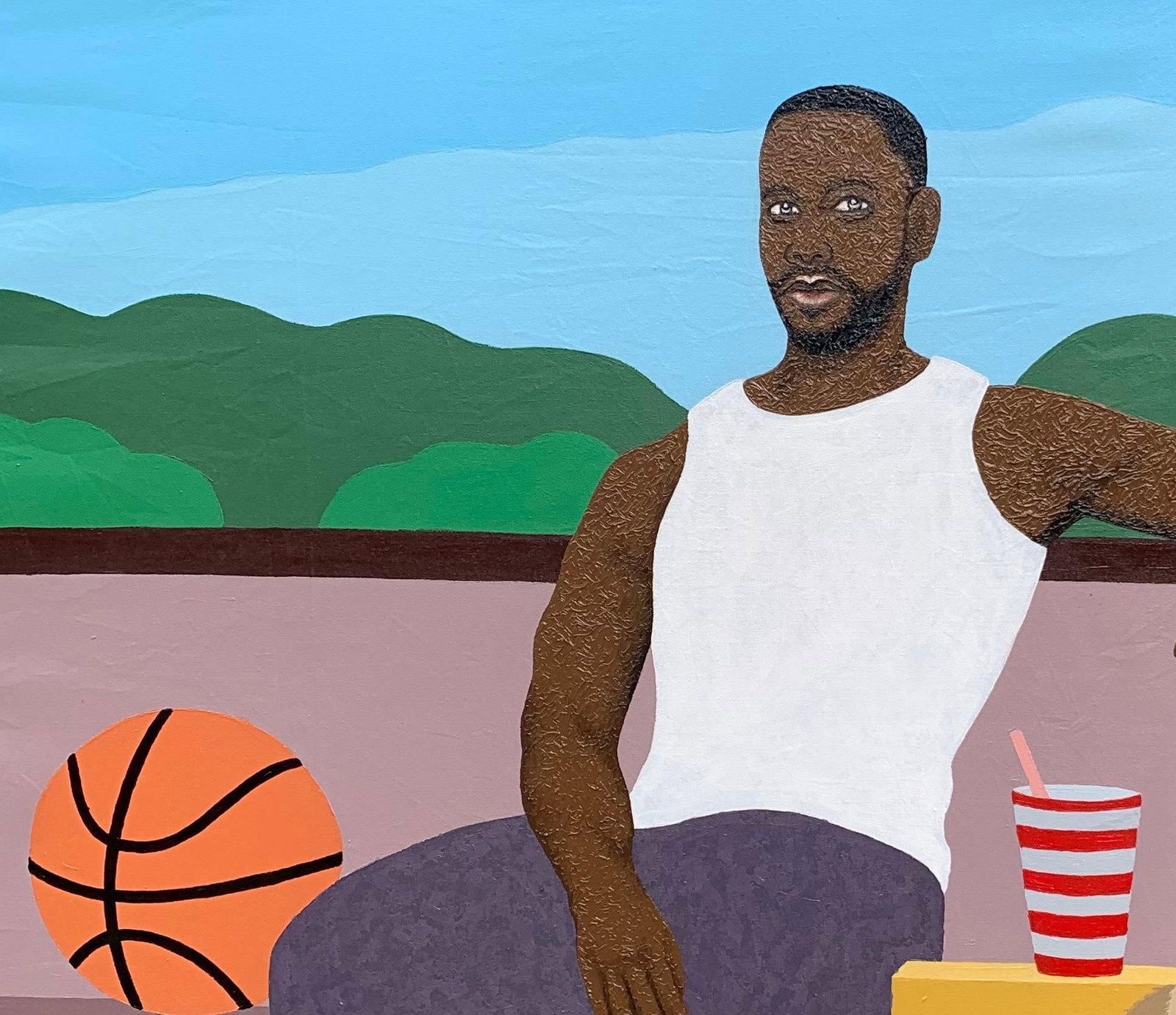 Joshua Salami, Living in the Moment of Peace 2, 2023 - 12