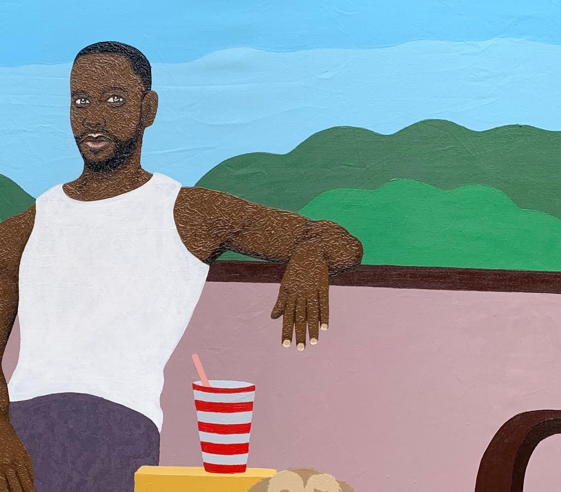 Joshua Salami, Living in the Moment of Peace 2, 2023 - 13