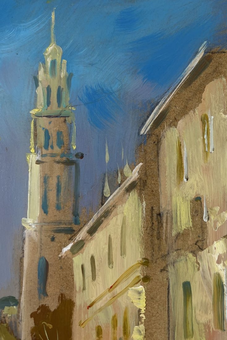Oil painting Street in motion Yuriy Suprunchuk - 4