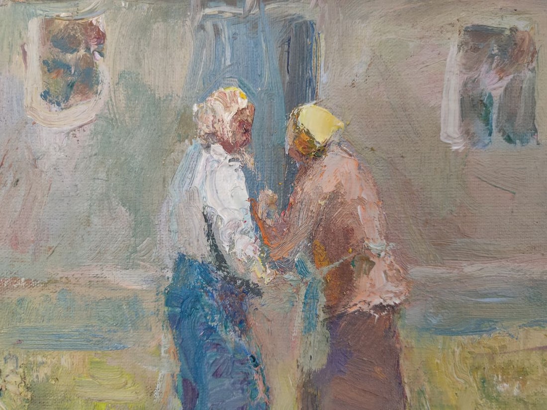 Oil painting On the land of the ancestors Mishurovsky V. V. - 4
