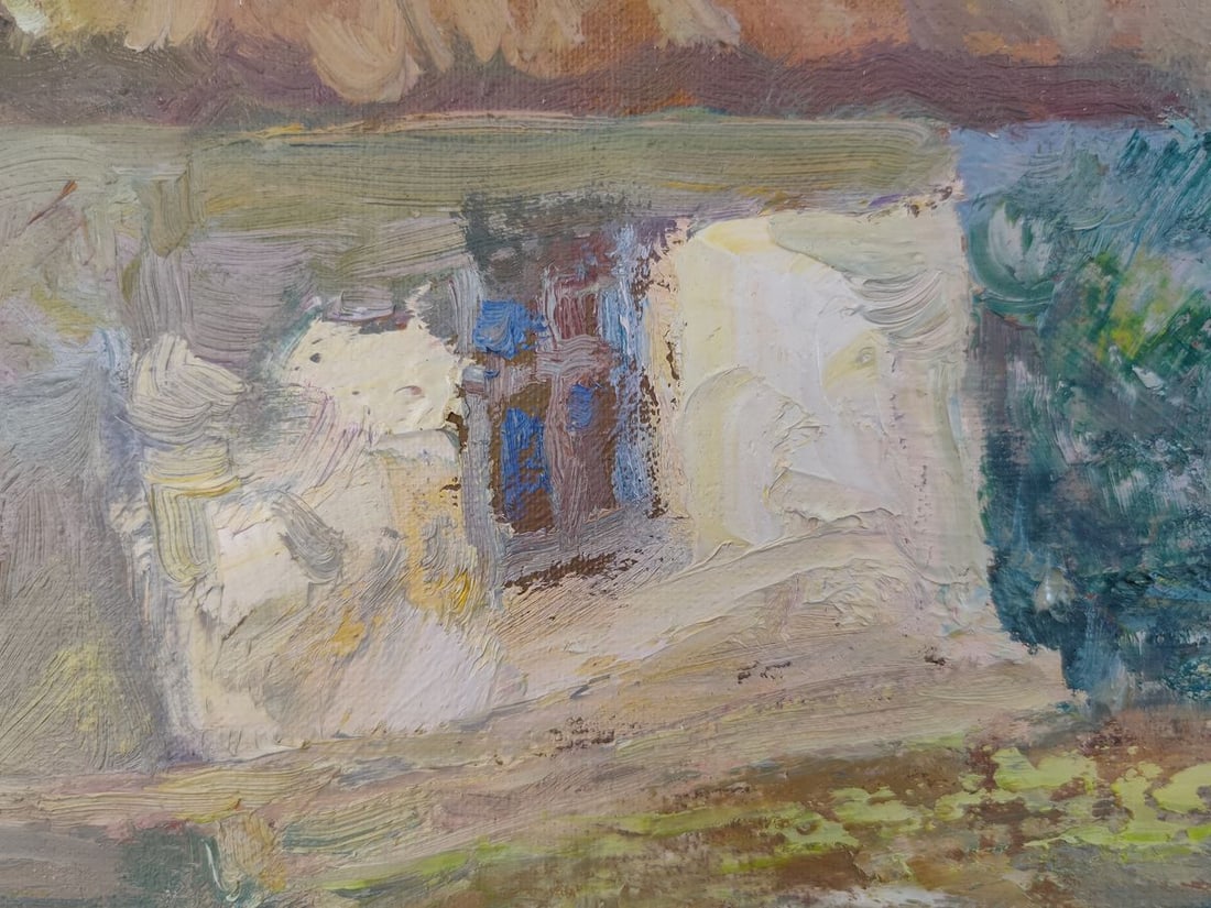 Oil painting On the land of the ancestors Mishurovsky V. V. - 5