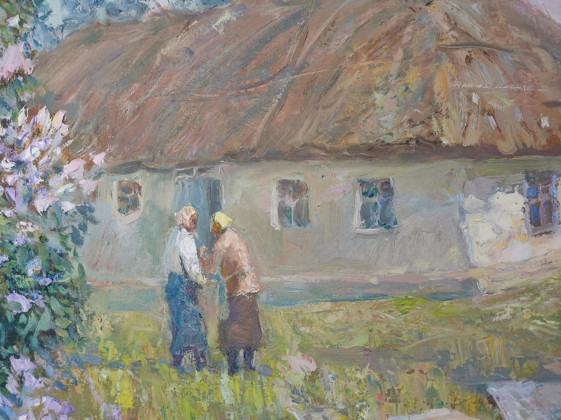 Oil painting On the land of the ancestors Mishurovsky V. V. - 6