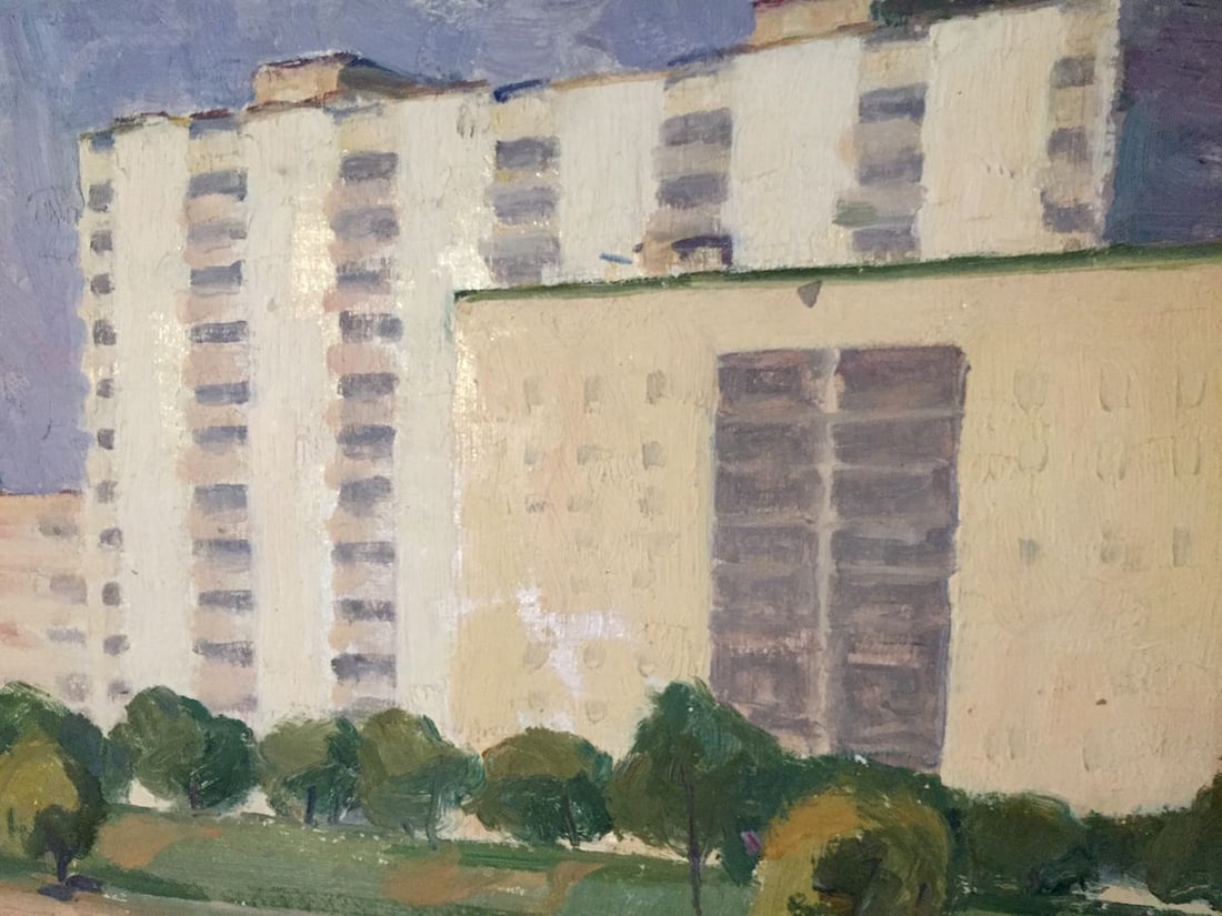 Oil painting City river Khrustalenko Nikolay Aleksandrovich - 5