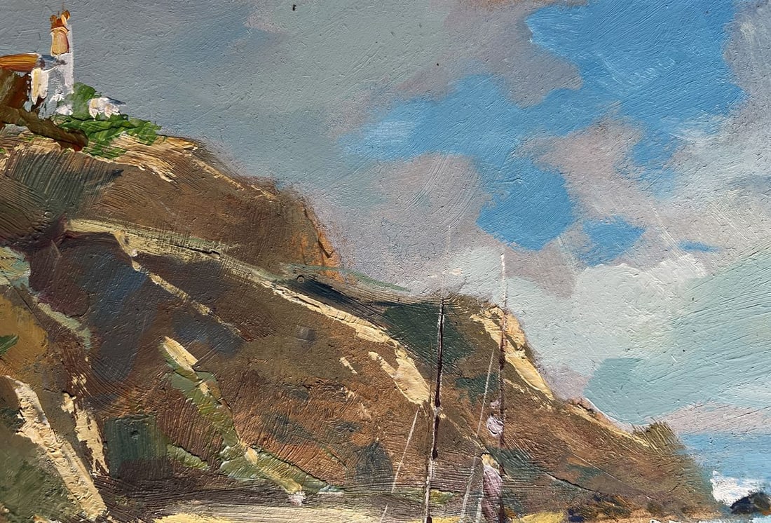 Oil painting Sunny day at sea Yuriy Suprunchuk - 5