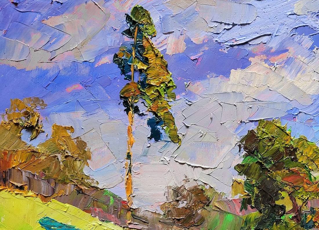 Oil painting The last days of summer Boris Serdyuk - 4