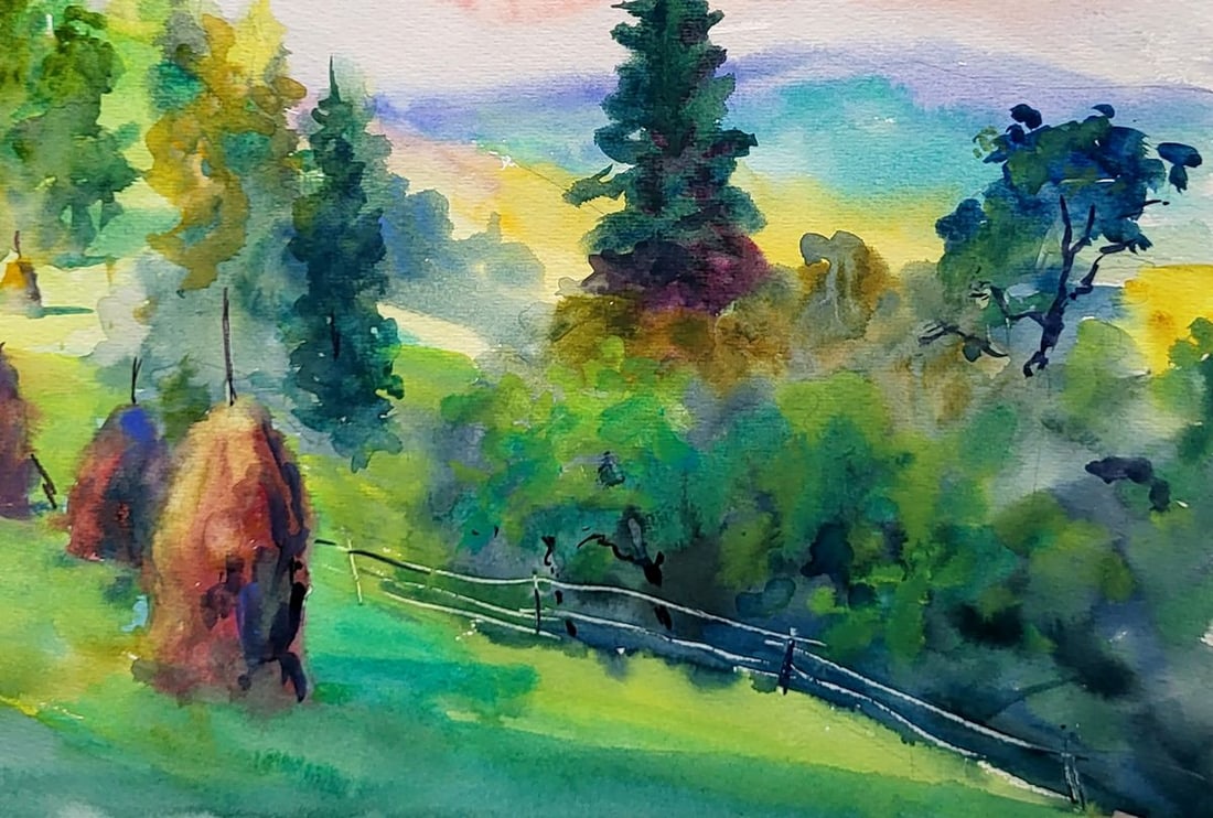 Watercolor painting Coins Serdyuk Boris Petrovich - 5