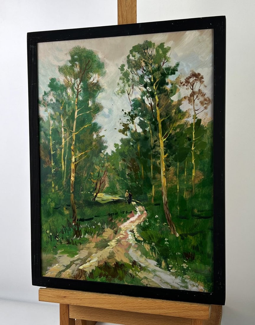 Oil painting Road to the Forest Yuriy Suprunchuk - 2