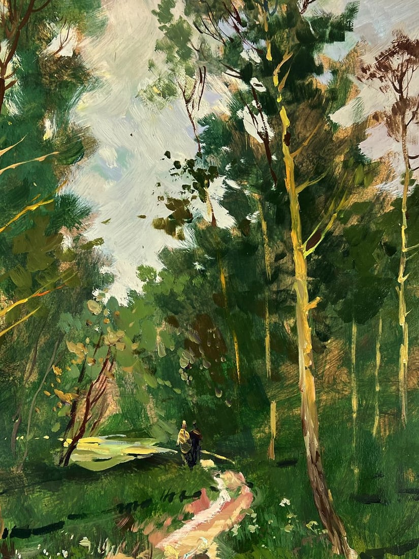 Oil painting Road to the Forest Yuriy Suprunchuk - 8