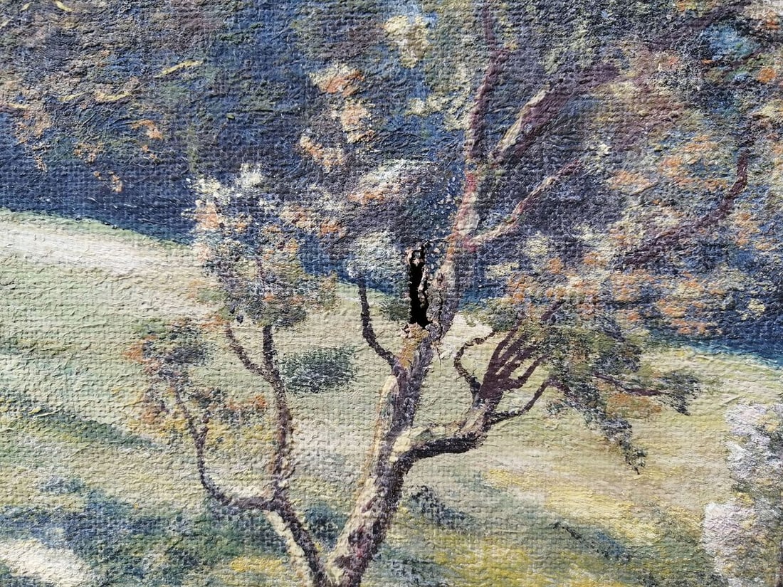 Oil painting Fishing Unknown artist - 8