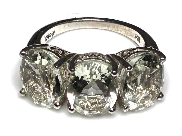 Estate Sterling Silver D'Joy Filigree Statement Ring - 2