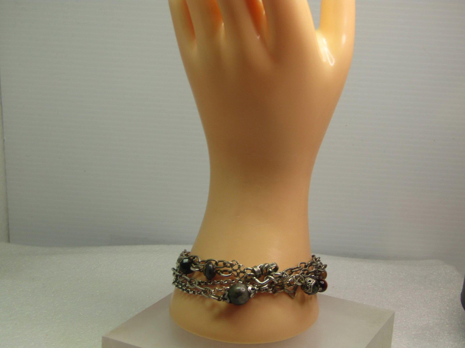 Multi-Strand Bracelet, With Beads, Signed J. Jill, 1990's - 2