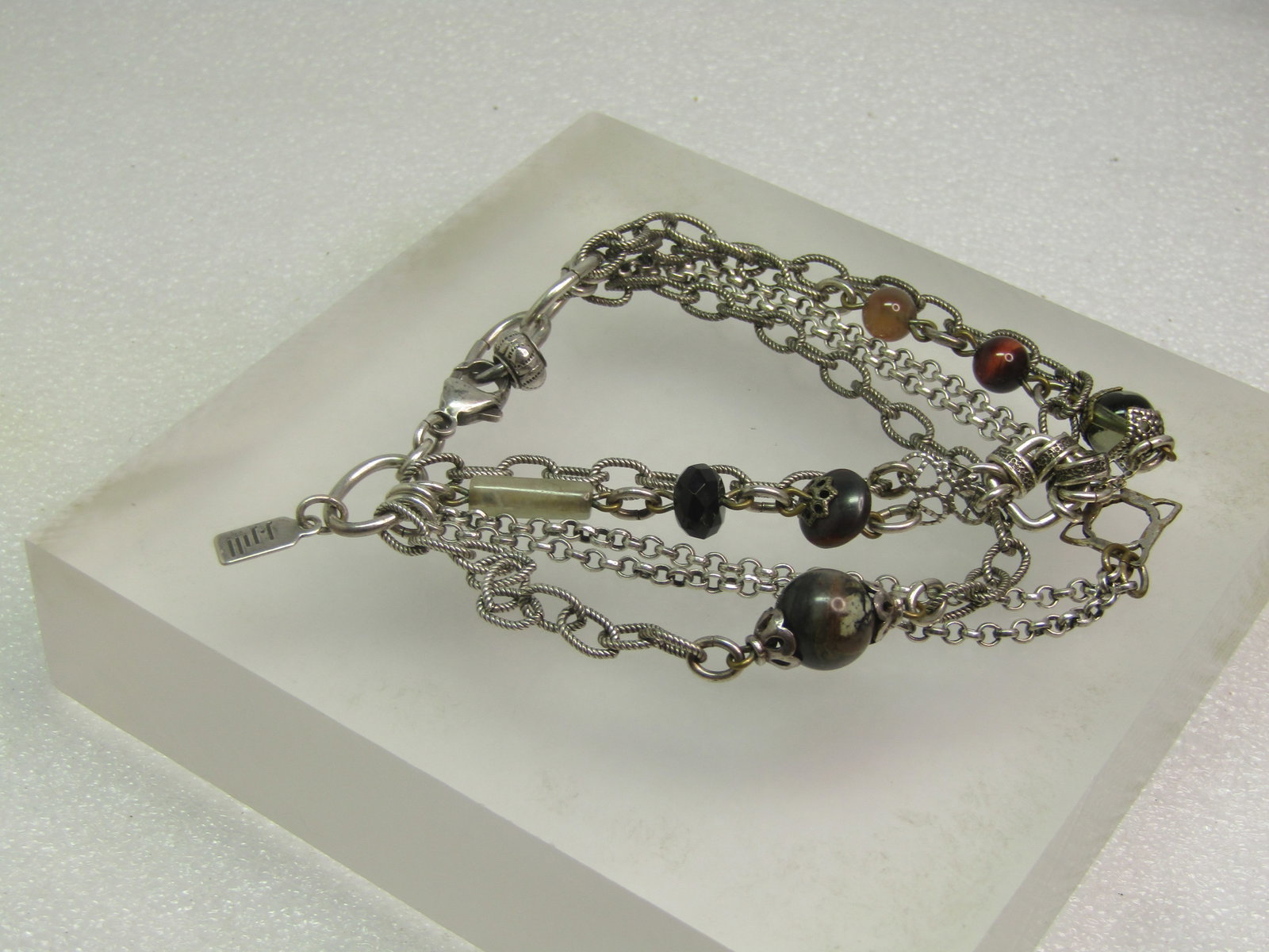 Multi-Strand Bracelet, With Beads, Signed J. Jill, 1990's - 5