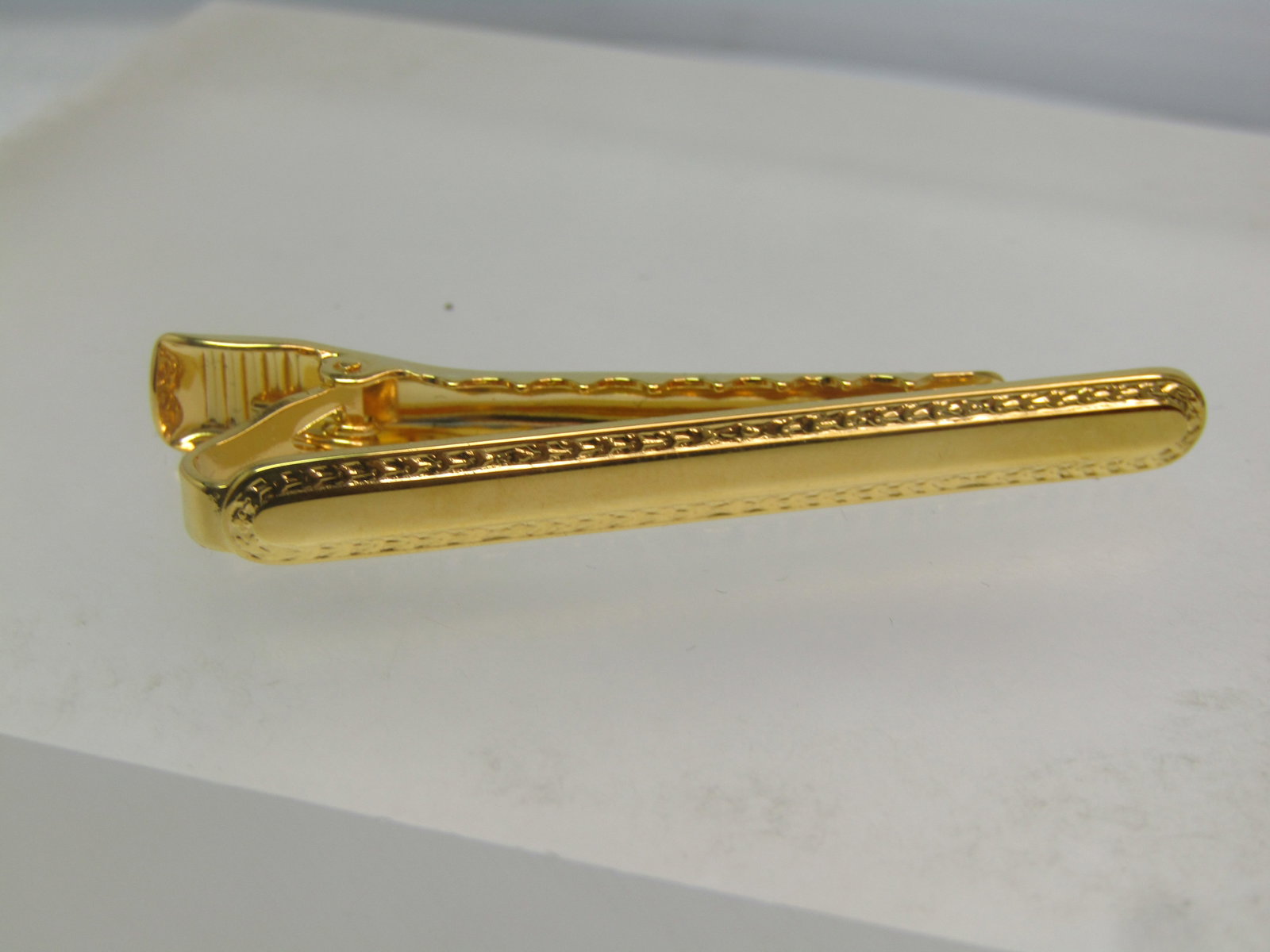 Vintage Pierre Cardin Tie Bar, Engraveable, Original Box, 1980's - 3