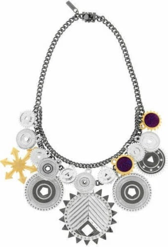 Eddie Borgo Tricolor Challenge Necklace - 3