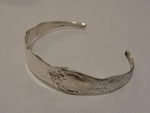 Sterling Silver Silverware Cuff Bracelet Alberto Juan - 3