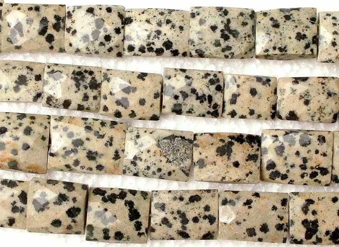 Faceted Dalmatian Agate Chewing Gum: Title: Faceted Dalmatian Agate Chewing Gum Description: These Faceted Dalmatian Agate Chewing Gum beads are adorable additions to any jewelry collection. Their speckled appearance resembles the playfu