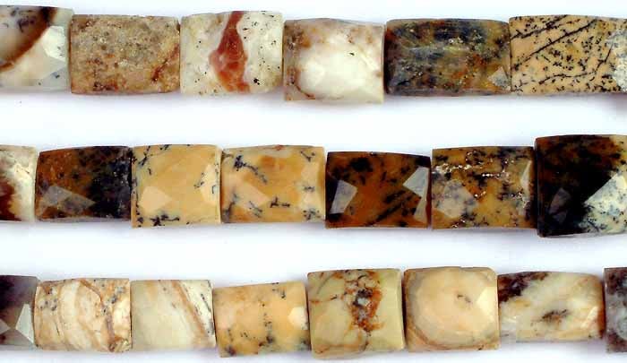 Picture Jasper Faceted Chewing Gum / Gemstone Beads: Title: Picture Jasper Faceted Chewing Gum / Gemstone Beads Description: These Picture Jasper Faceted Chewing Gum beads offer a distinctive blend of uniqueness and functionality in jewelry design. Thei