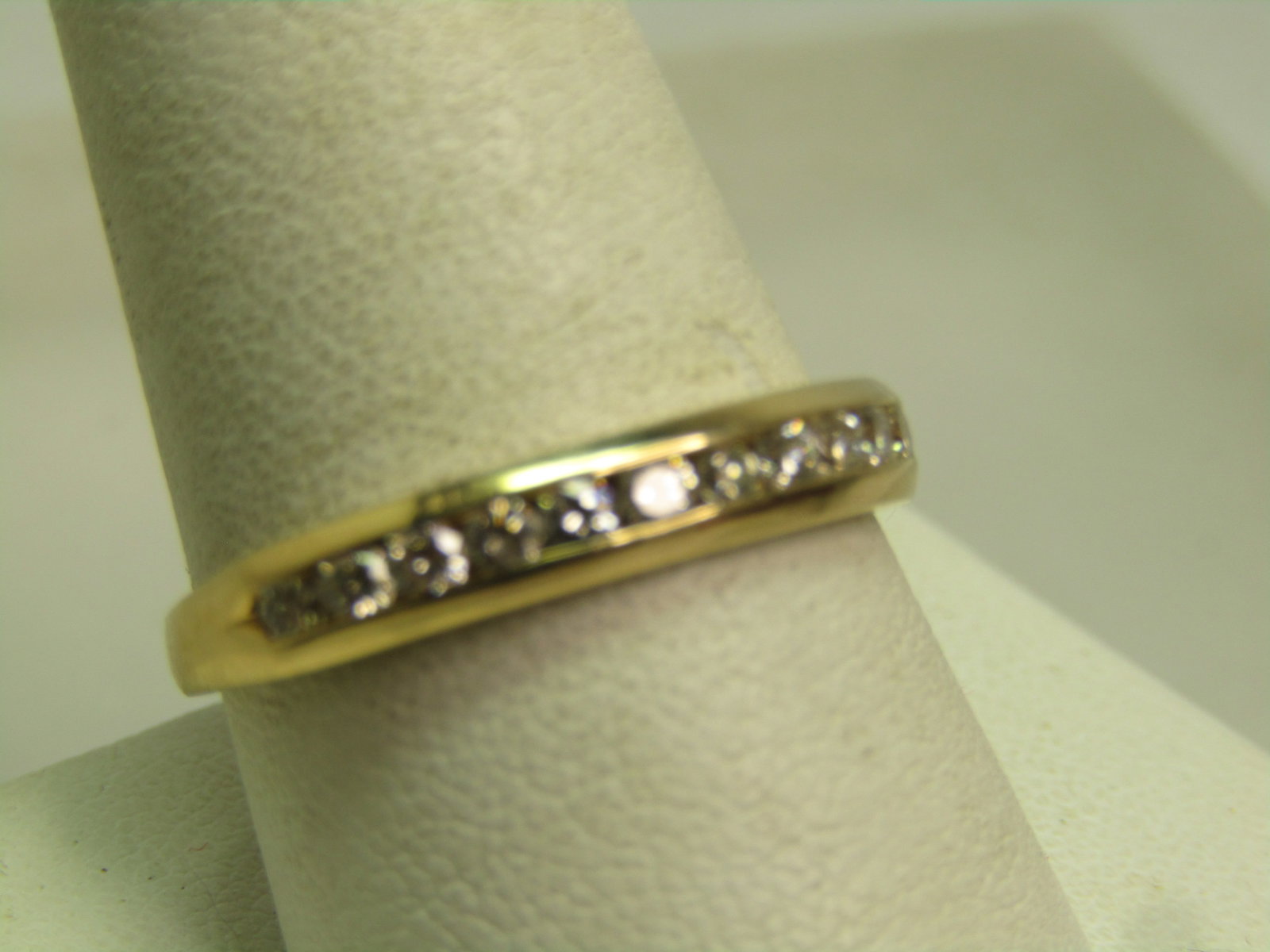 Vintage 14kt Diamond Anniversary/Wedding Band, Sz. 10, Magicglo, Unisex, 1980's - 2
