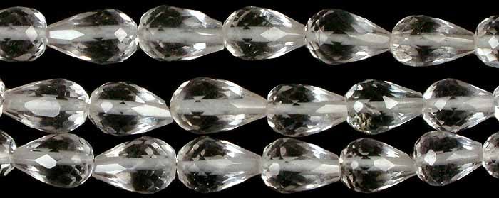 Faceted Crystal Straight Drilled Drops / Gemstone Beads (1 of 1)