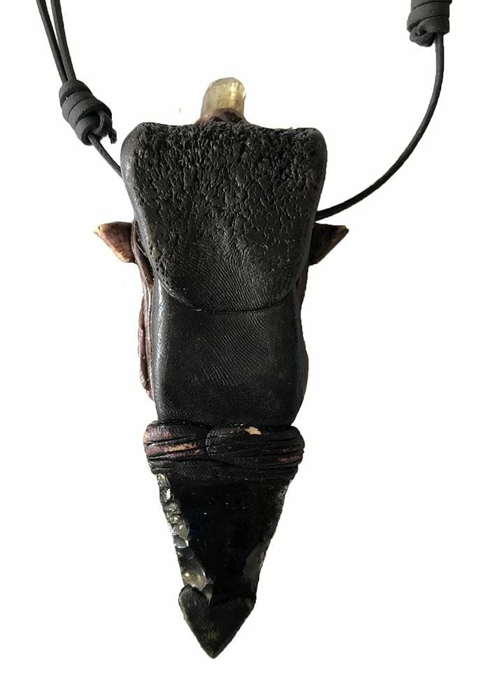New Black Artisan Hand Made Elf Necklace - 3