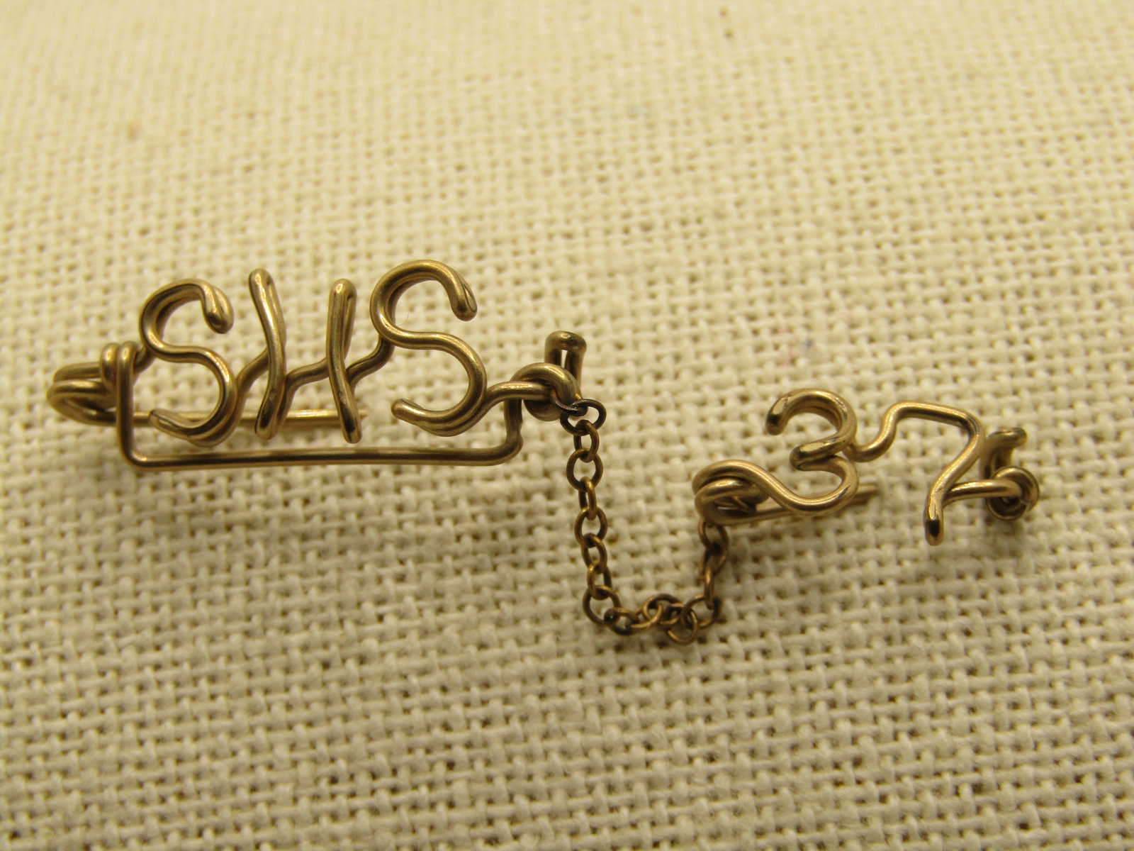 Vintage SHS 37 Brooch/Pin - Graduation Pin - 2