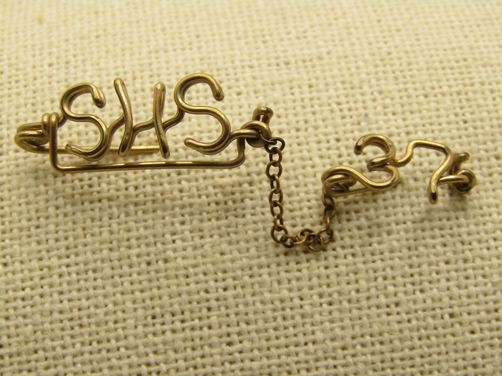 Vintage SHS 37 Brooch/Pin - Graduation Pin - 3