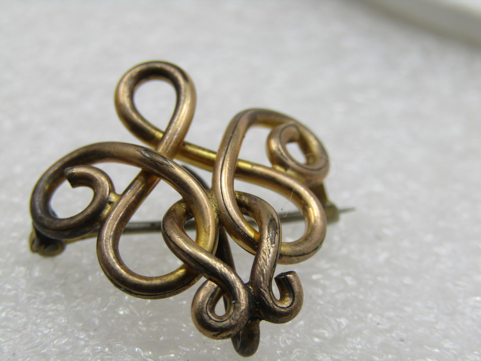 Victorian 10kt G.F. Ladies Brooch with Watch Hook - 2