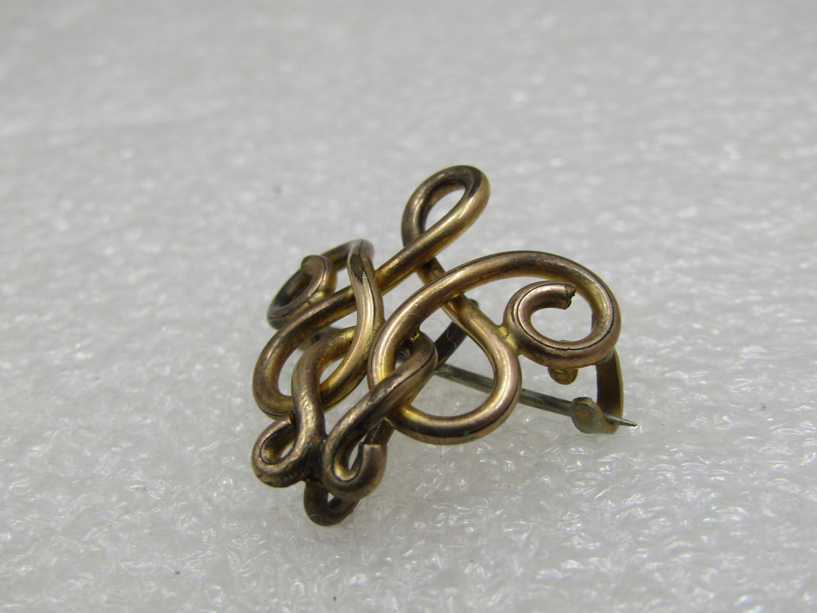 Victorian 10kt G.F. Ladies Brooch with Watch Hook - 6