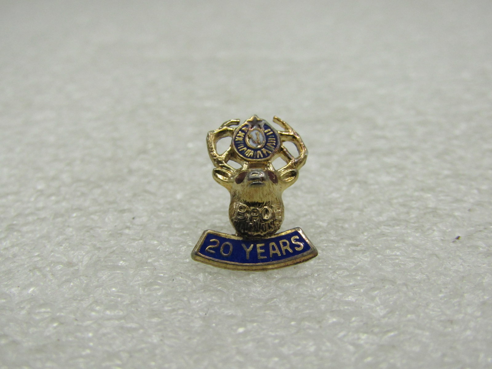 Vintage Sterling Order of Elk 20 Year Pin (1 of 4)