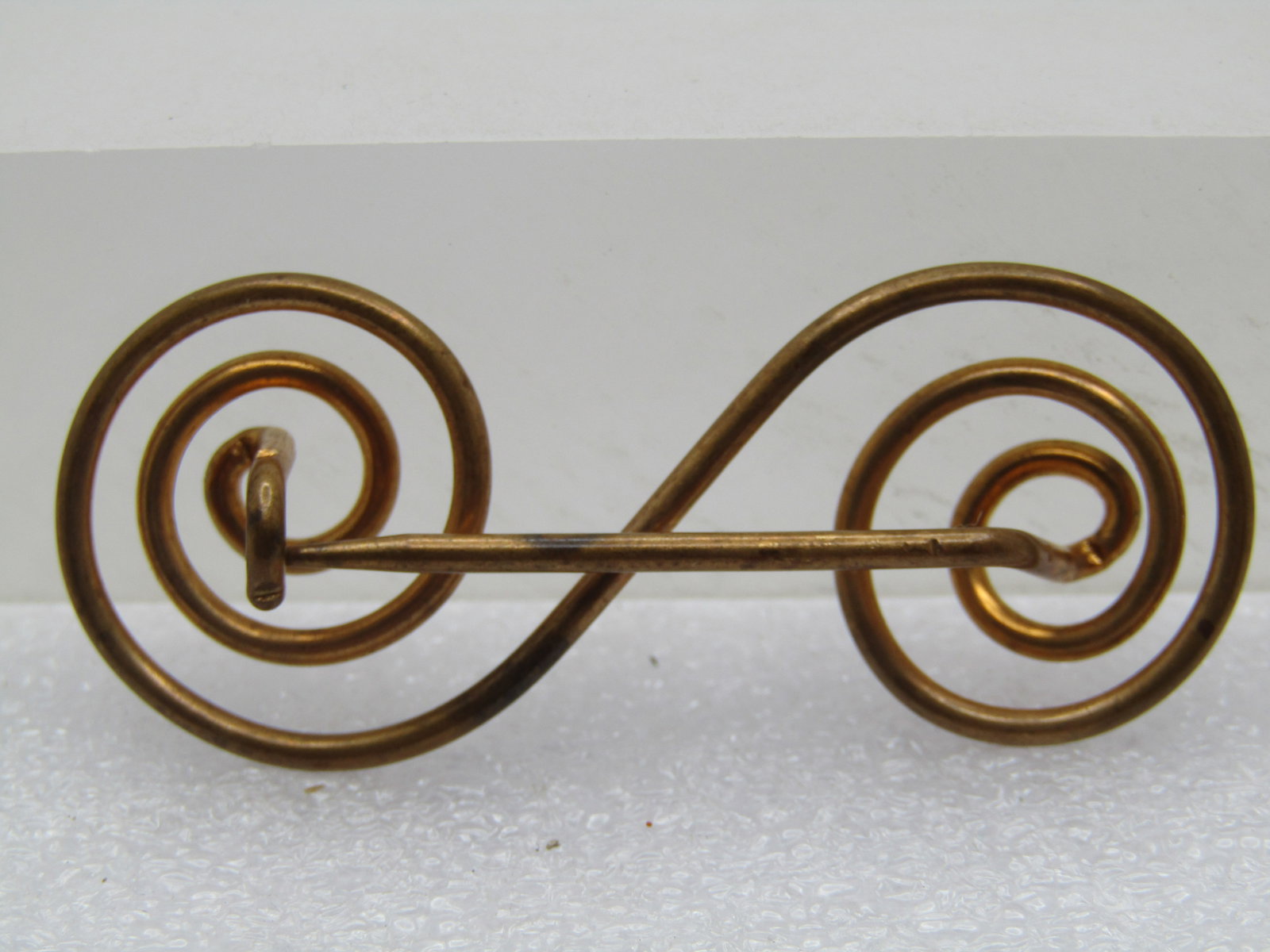 Vintage 10kt Gold Filled Coiled Brooch, C-Clas, 1920's-1930's - 2
