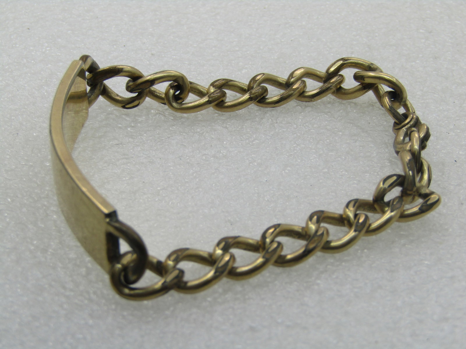Vintage Elco 12kt GF Men's ID Bracelet, 8.25" - 3