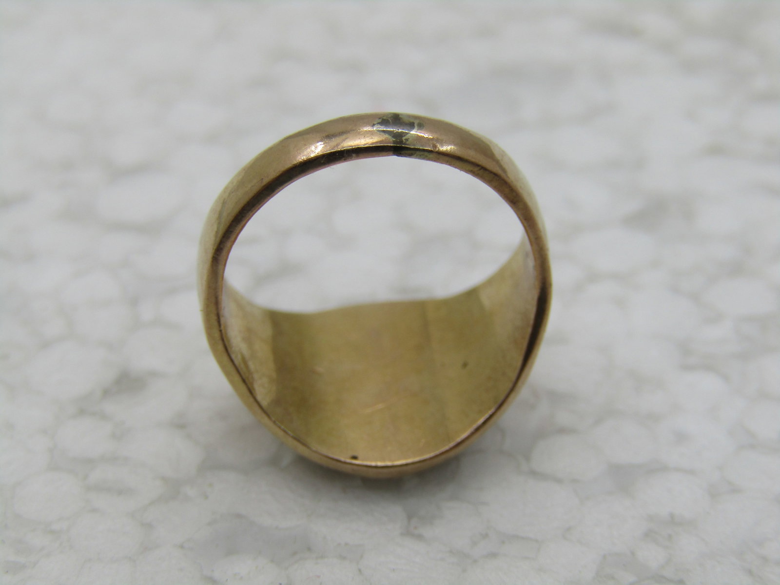 Vintage 10kt G.F. Daughters of Rebekah Enameled Ring, Sz. 2.5, 3.20 gr. - 4