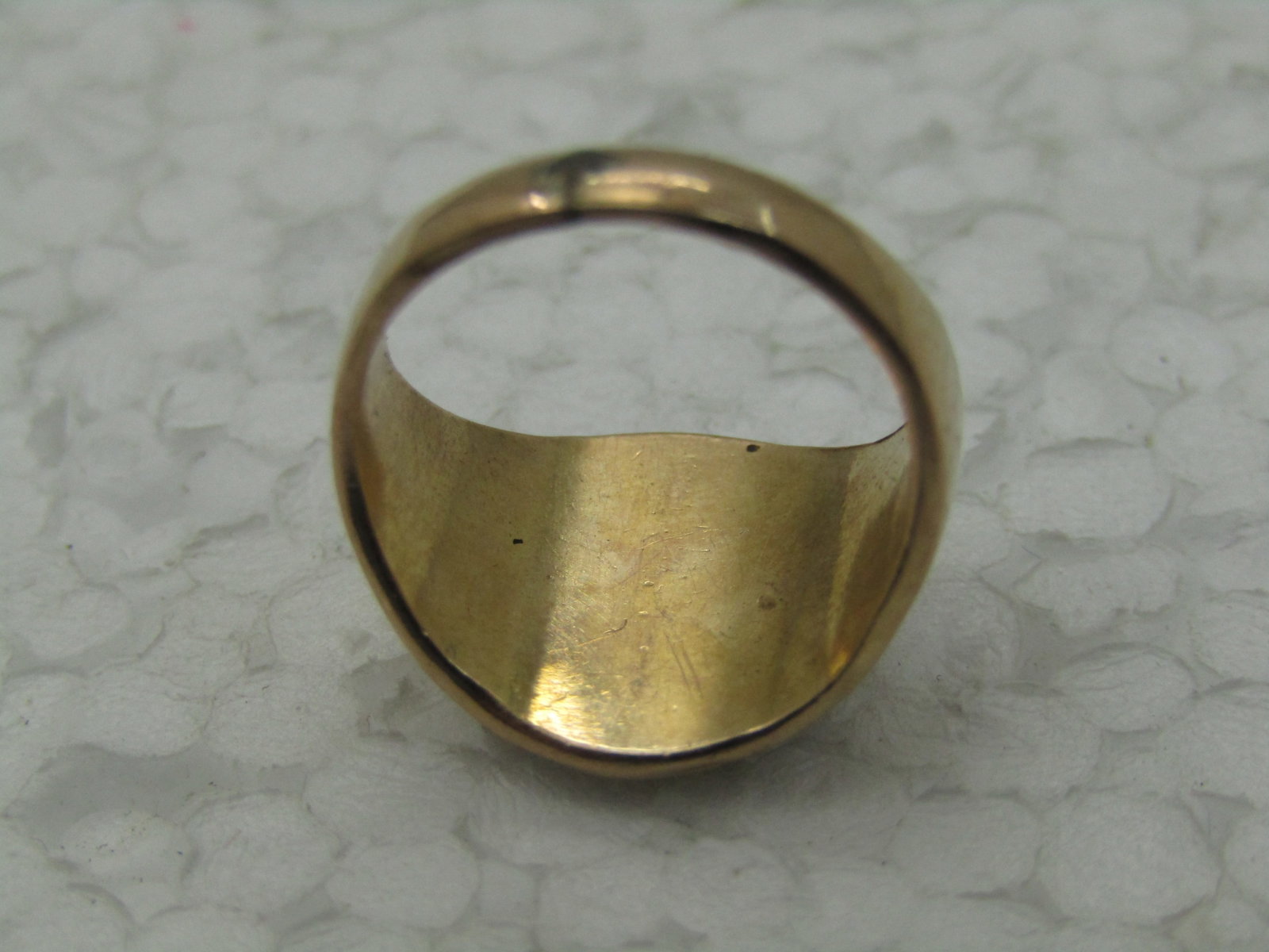 Vintage 10kt G.F. Daughters of Rebekah Enameled Ring, Sz. 2.5, 3.20 gr. - 5
