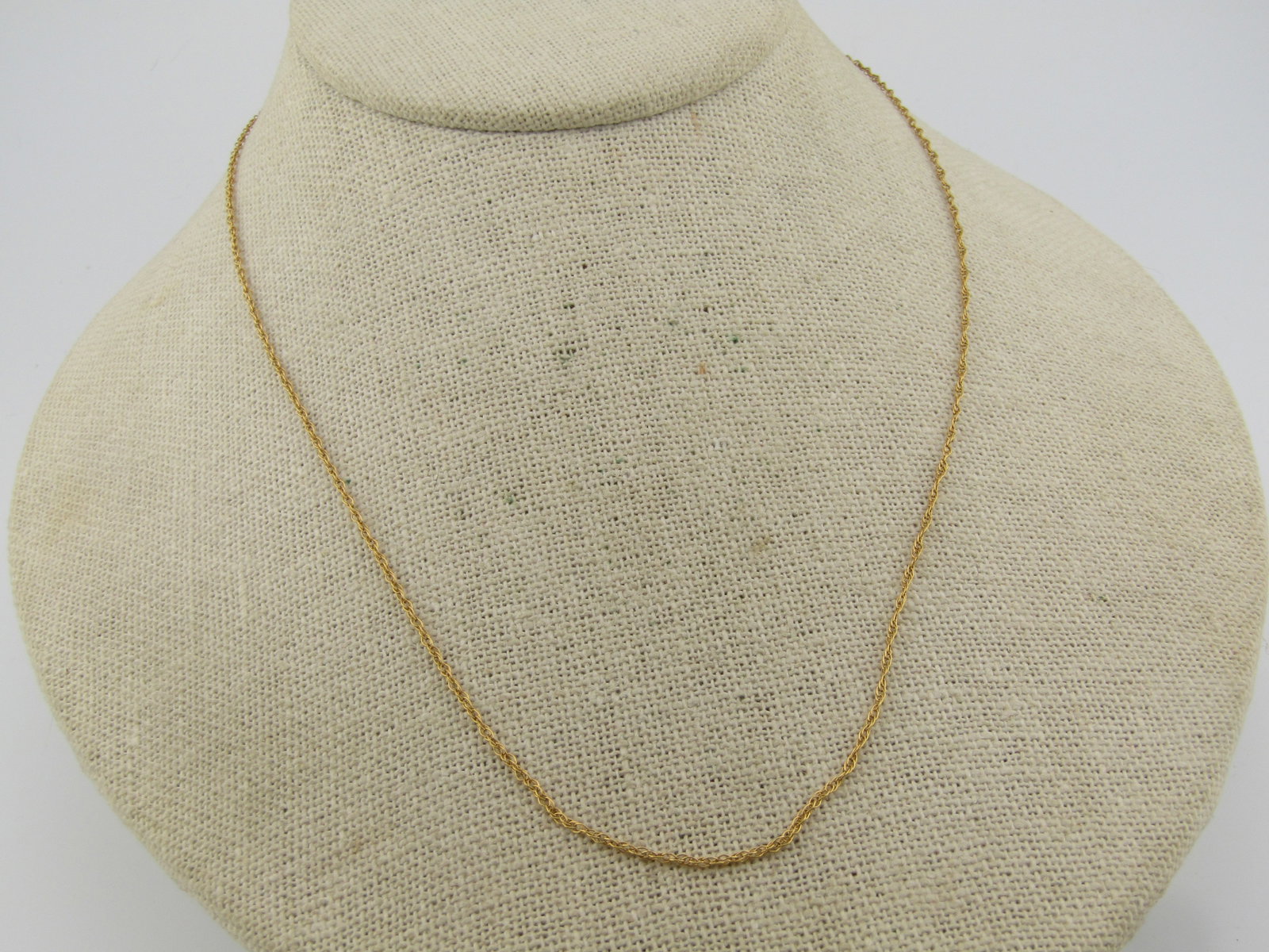 1/20 14kt Gold Filled Chain, 18", Signed RL, 2000's - 4