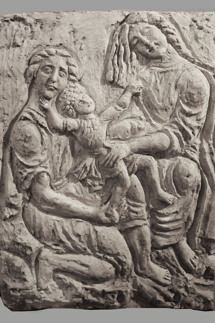 Gypsum Idyll. Relief Workshop Andrey Bolomic 2020 year - 2