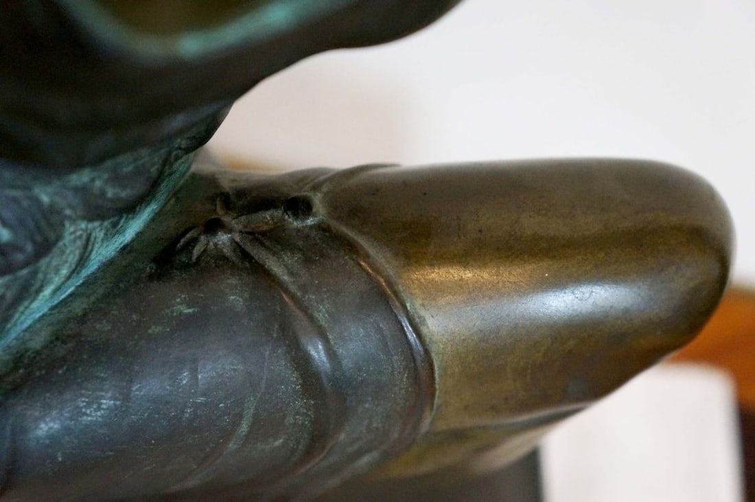 France bronze sculpture of the Amazon Rudolf Kaesbach late 19th century - 16