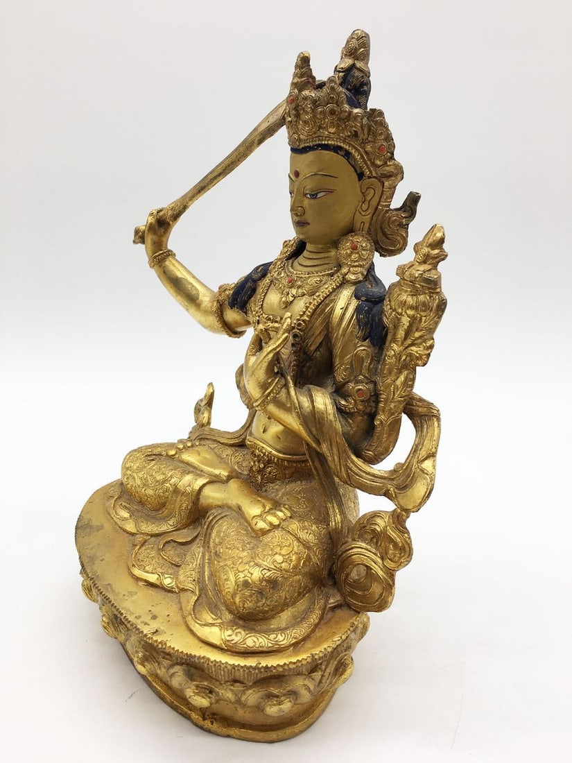 Bronze Buddha Figure - 5