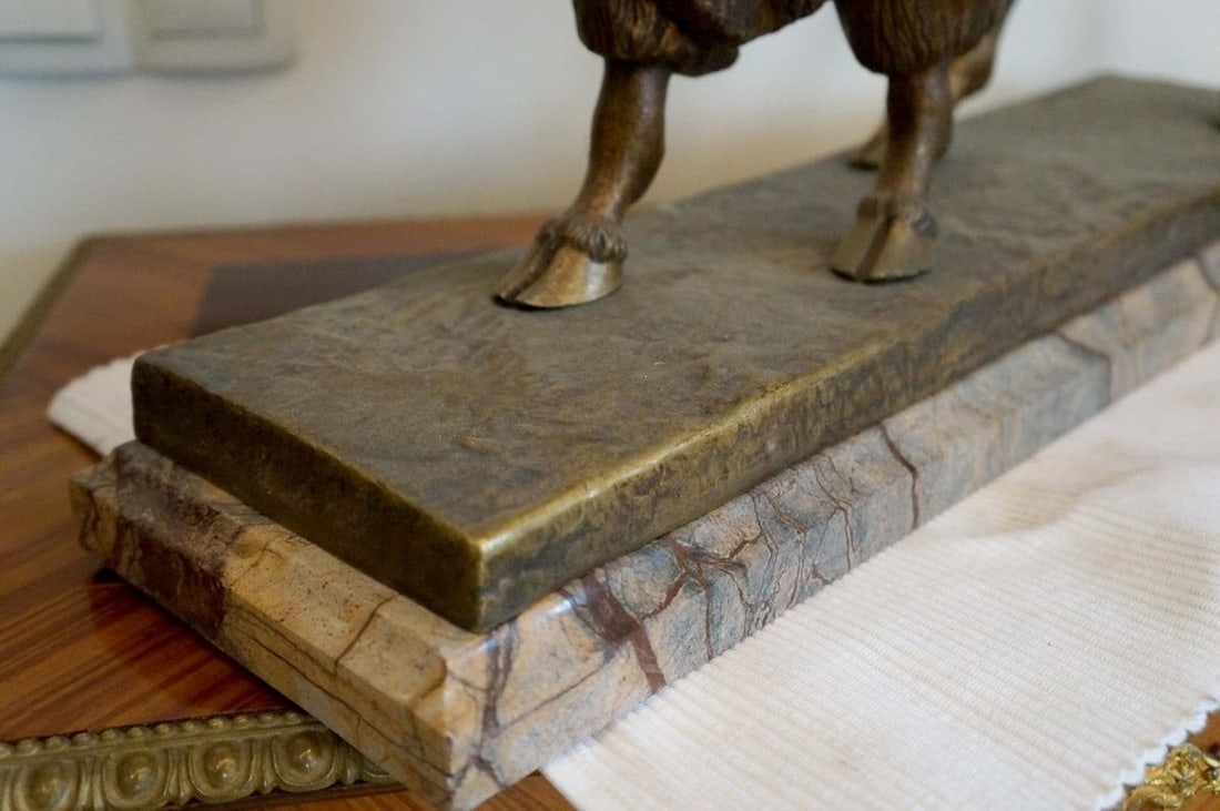 France Bronze sculpture of a bull mid 19th century - 15