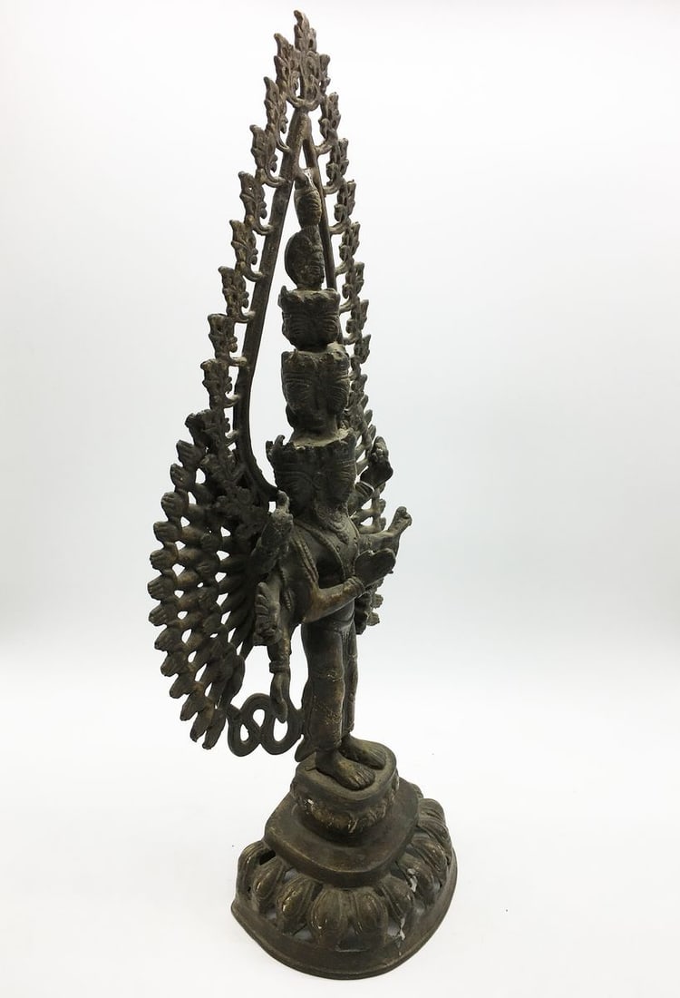 Bronze buddha statue - 7