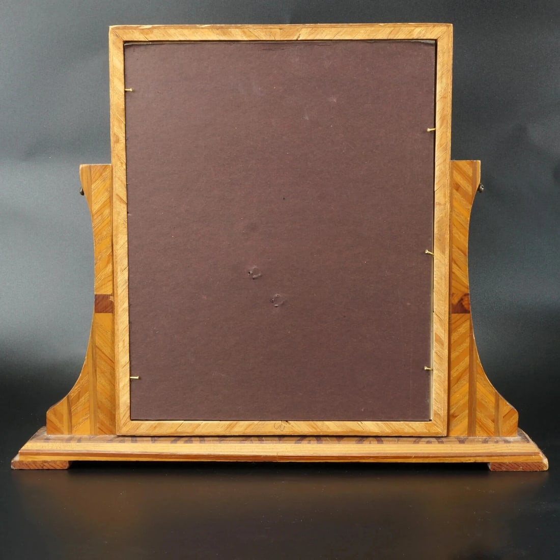 1930s Wood Marquetry Picture Frame - 7