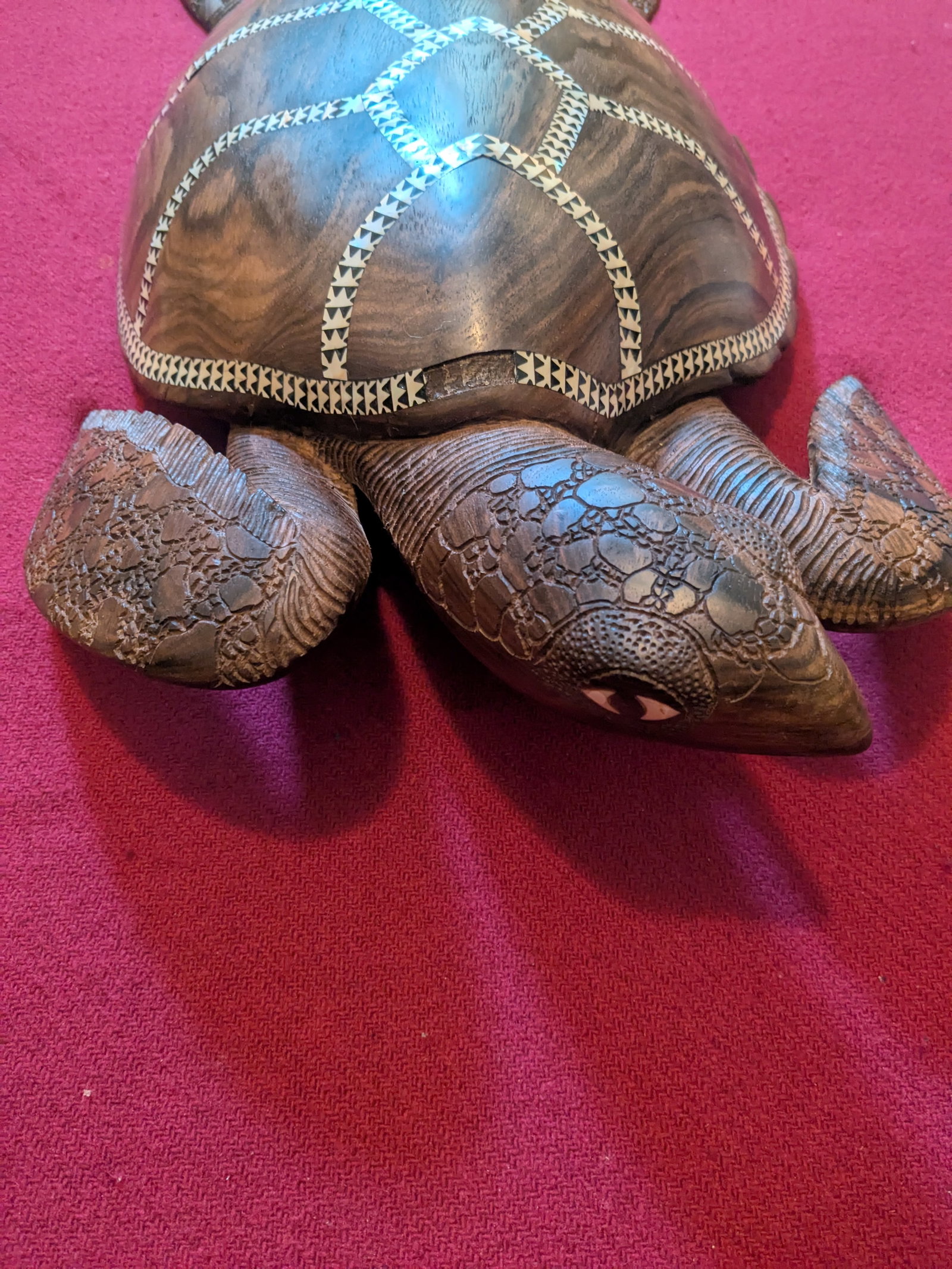Elegant Carved Turtle - 2
