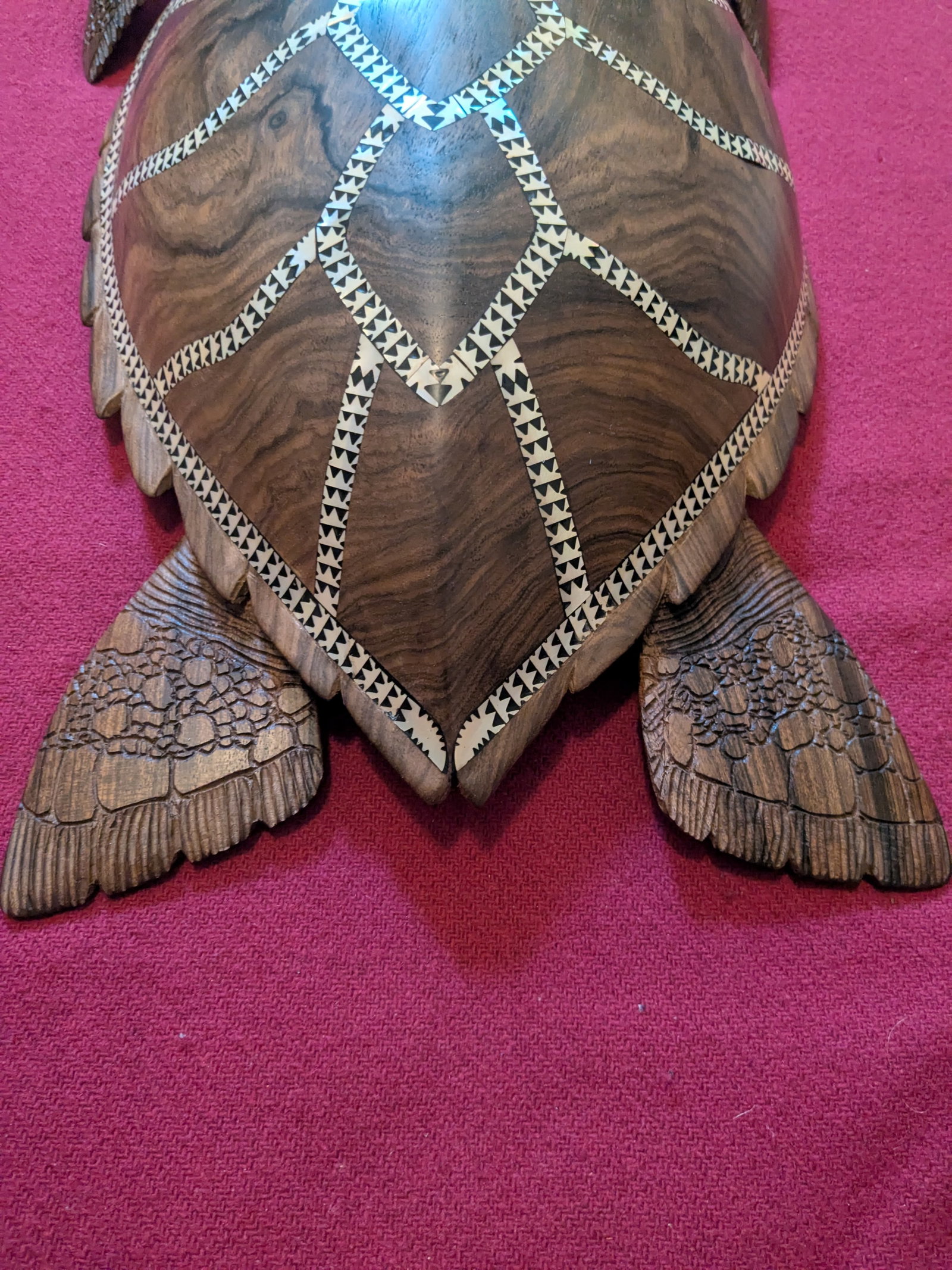 Elegant Carved Turtle - 4