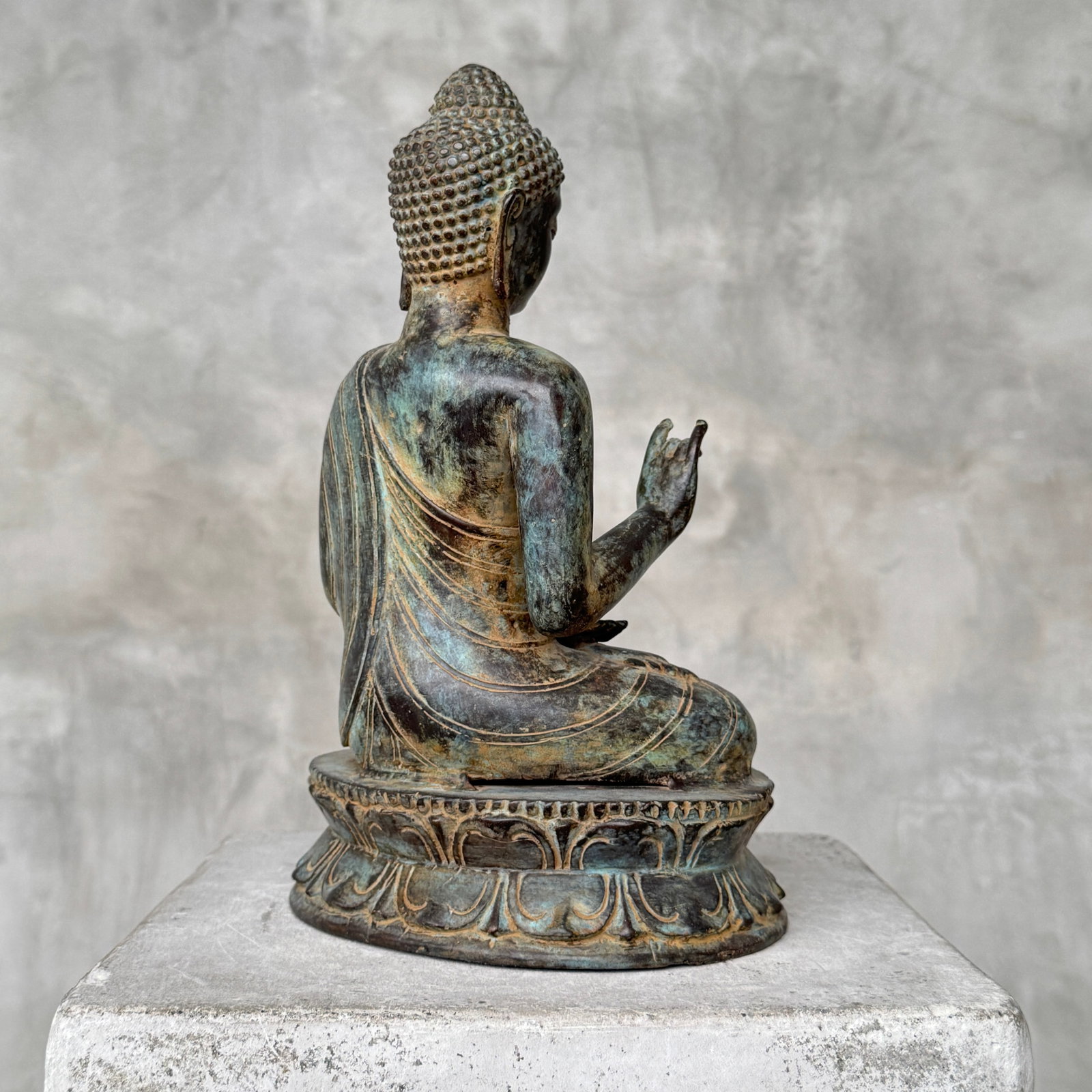 Bronze sculpture of Buddha Vitarka Mudra - 7