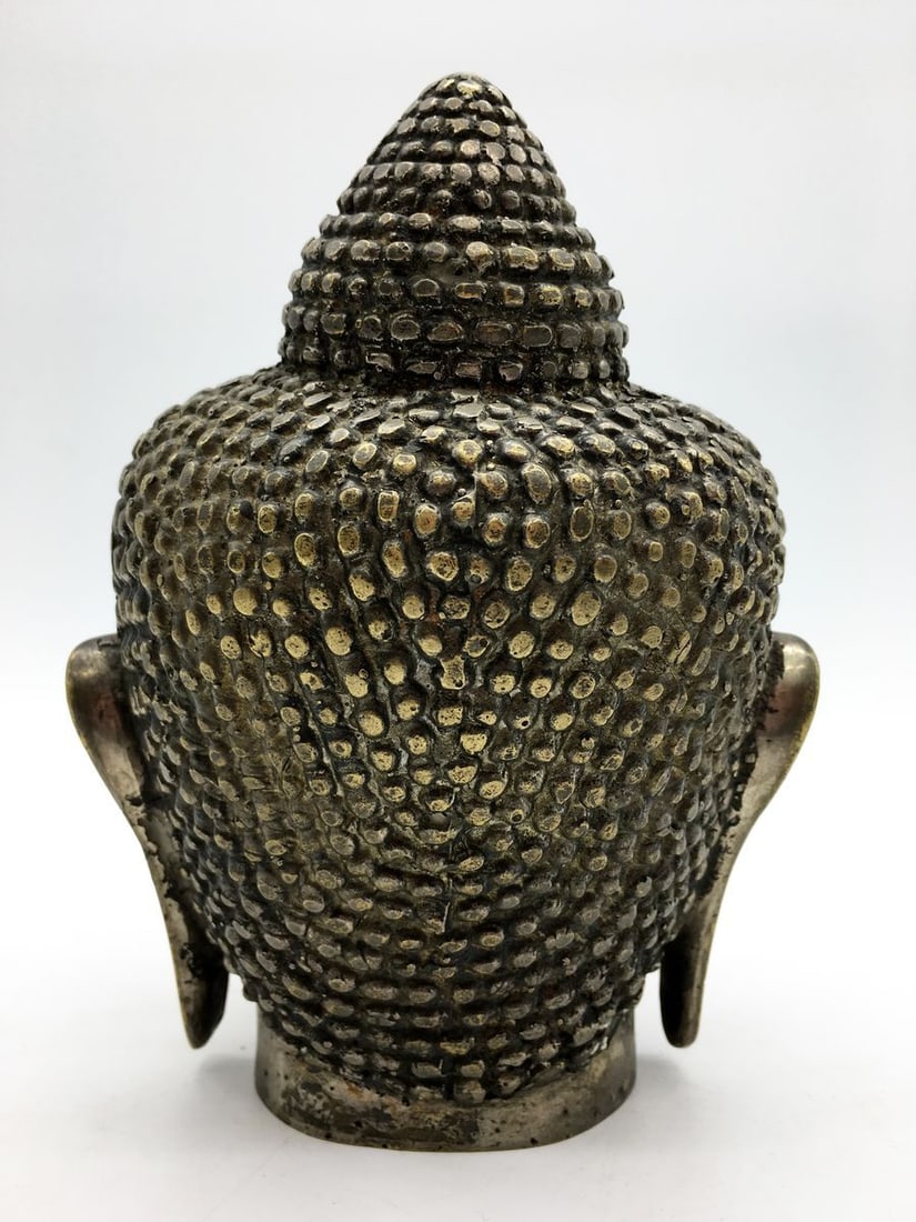 Bronze Buddha Head - 3