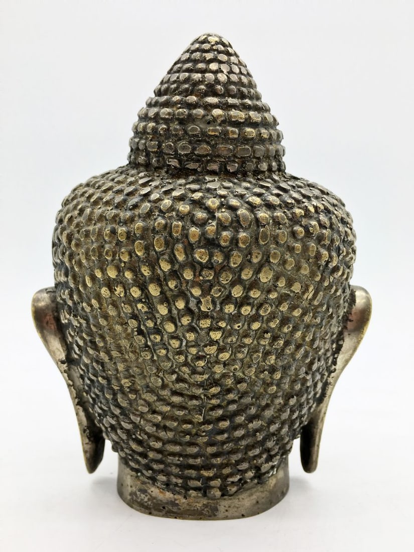 Bronze Buddha Head - 4