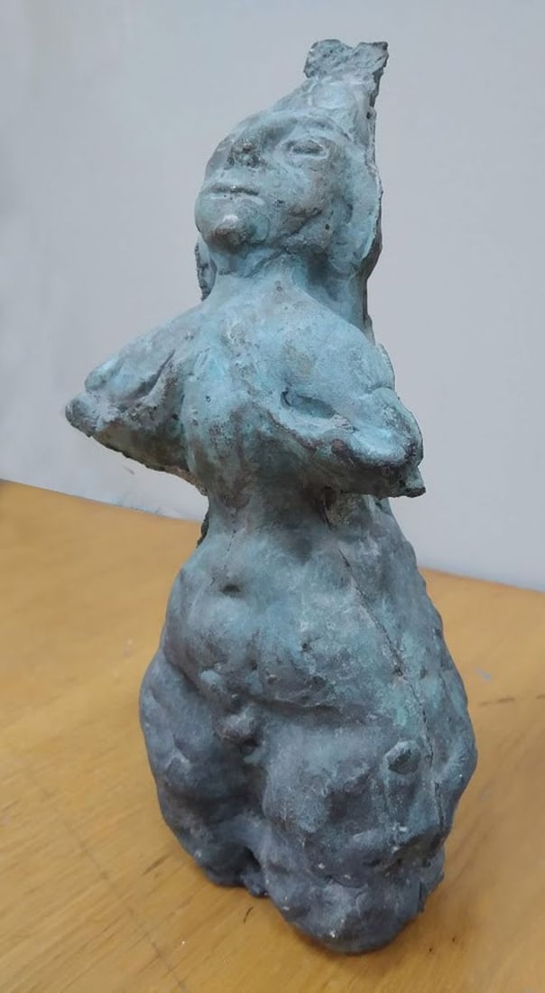 Bronze Praying Workshop Andrey Bolomic 2002 year - 2