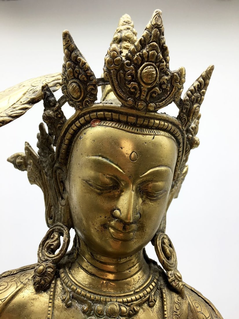 Buddha bronze figure - 2