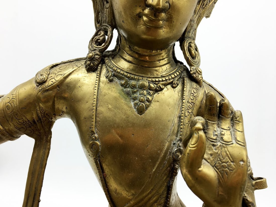 Buddha bronze figure - 3