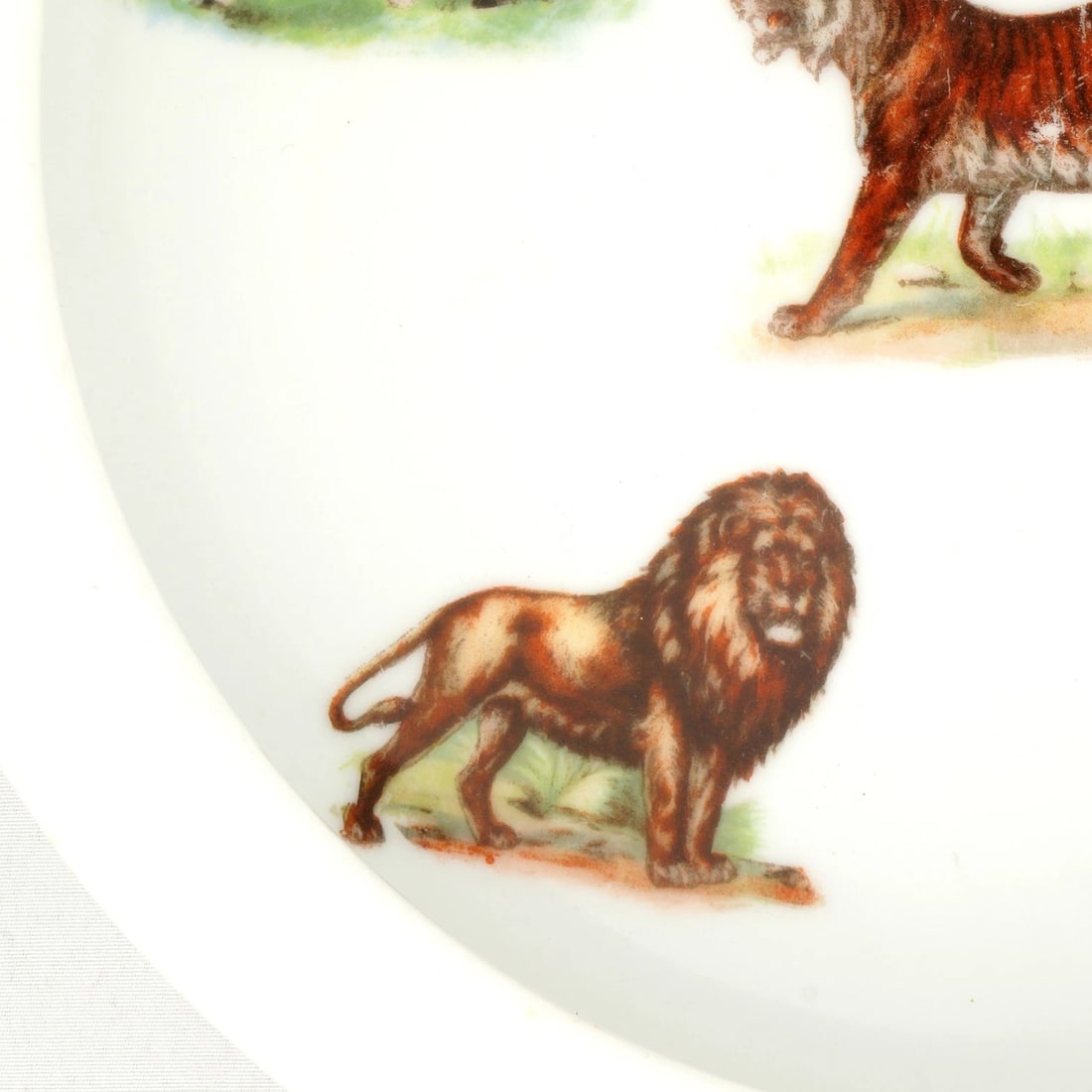 Antique German Child's Dish Animals - 3