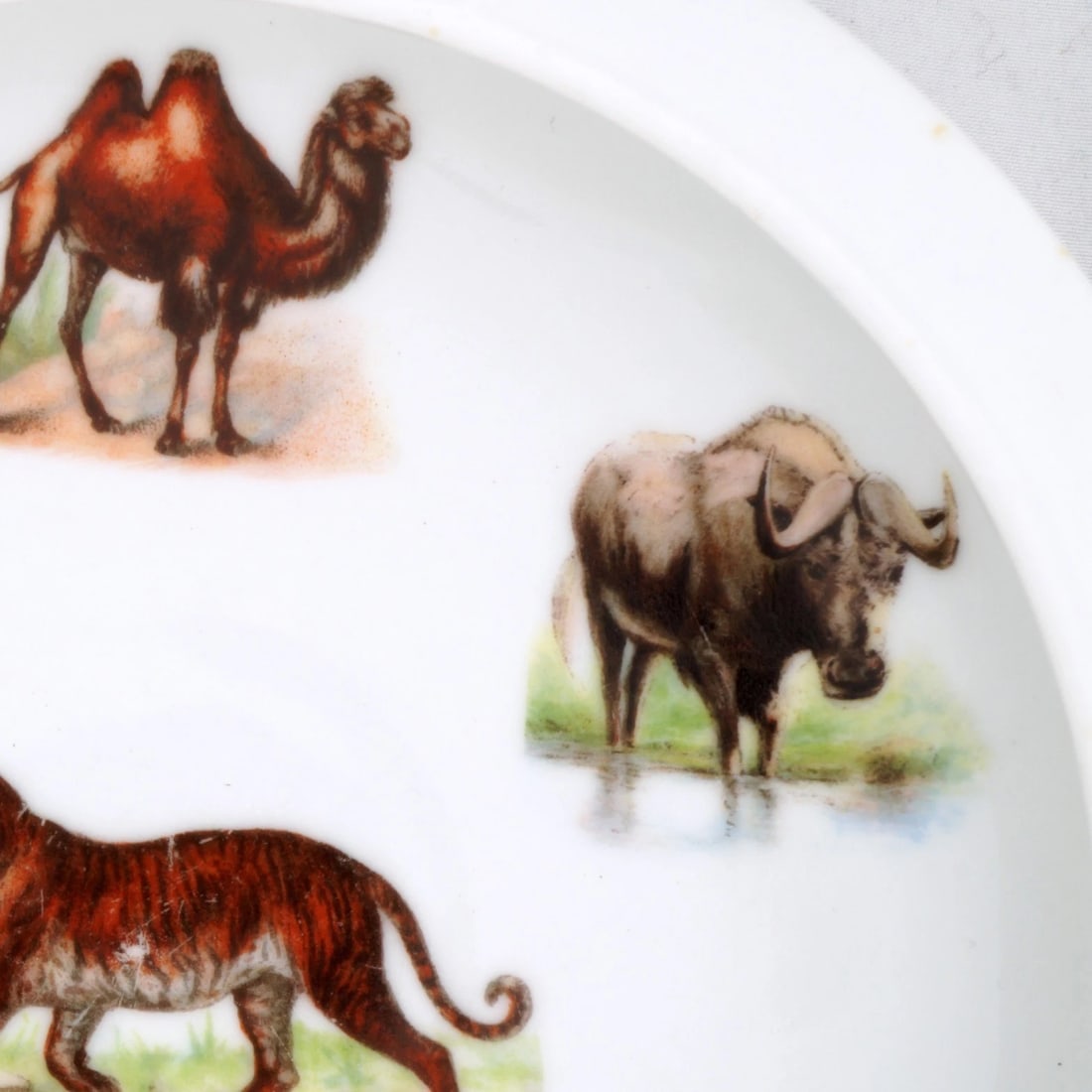Antique German Child's Dish Animals - 7